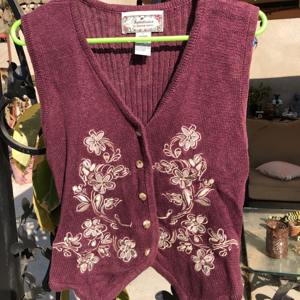 Vintage Sweater Vest.
